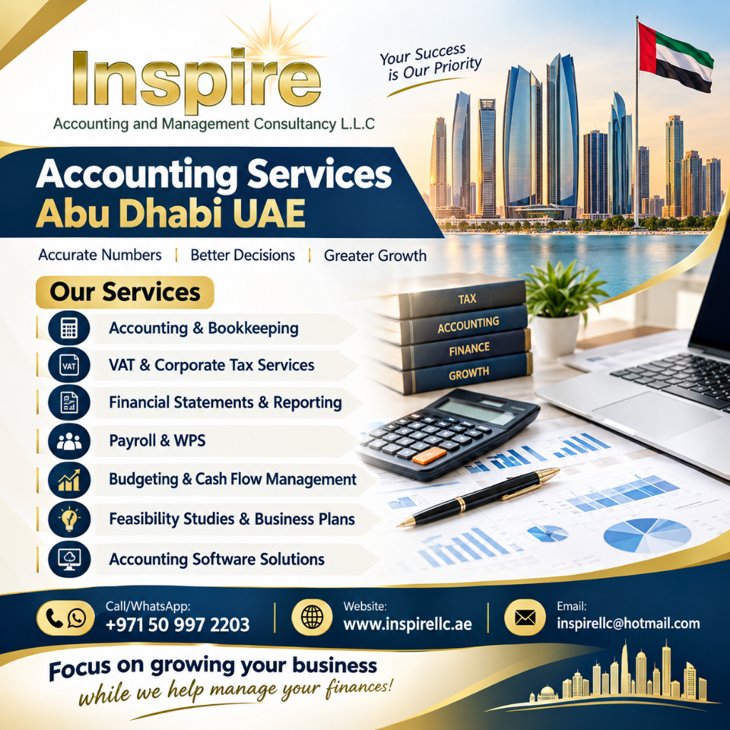 Accounting Services Abu Dhabi UAE