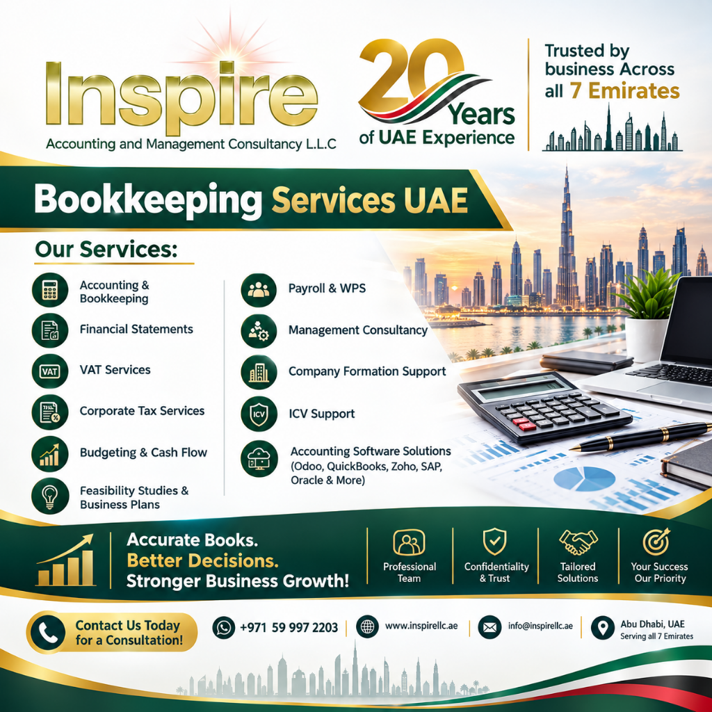 Bookkeeping Services UAE